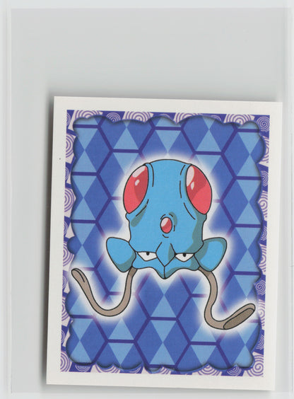 Tentacool - Merlin Topps Sticker 1999 #72 NM