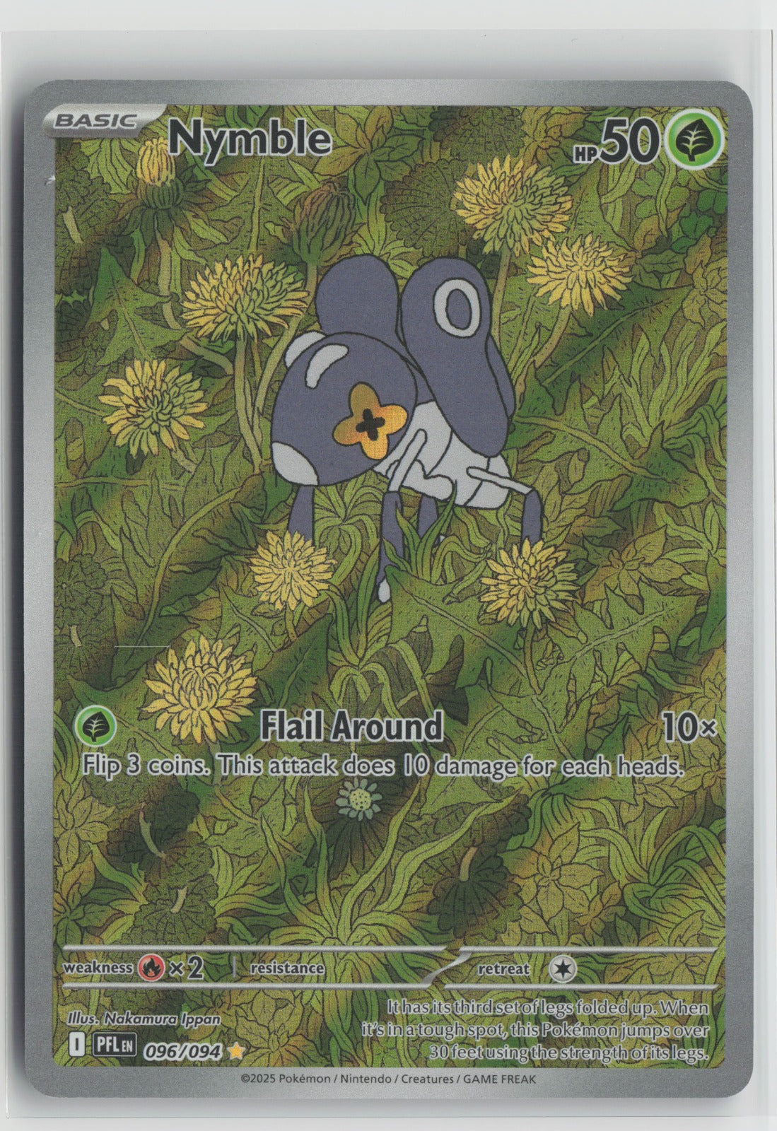 Nymble Illustration Rare Holo PFL 096/094 NM