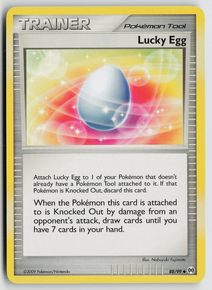 Lucky Egg Uncommon Arceus 88/99 NM