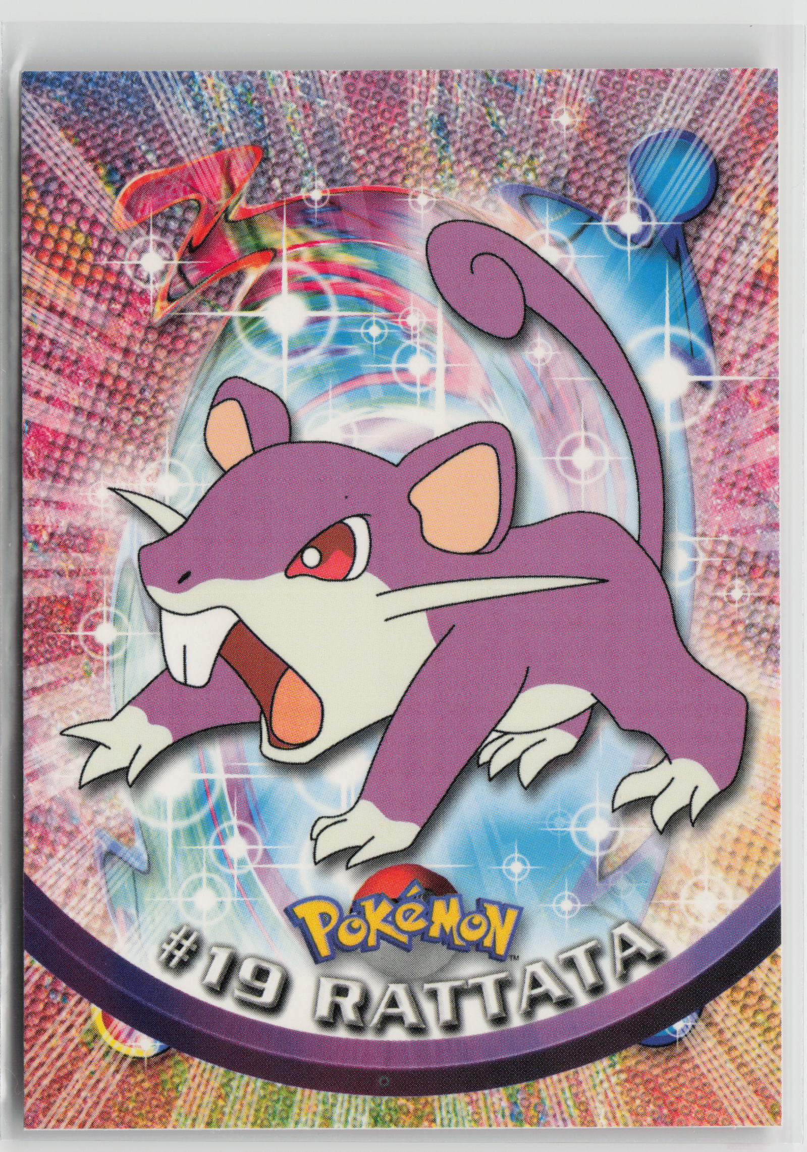 Rattata #19 Topps TV Animation Series 1999 Non-Holo NM
