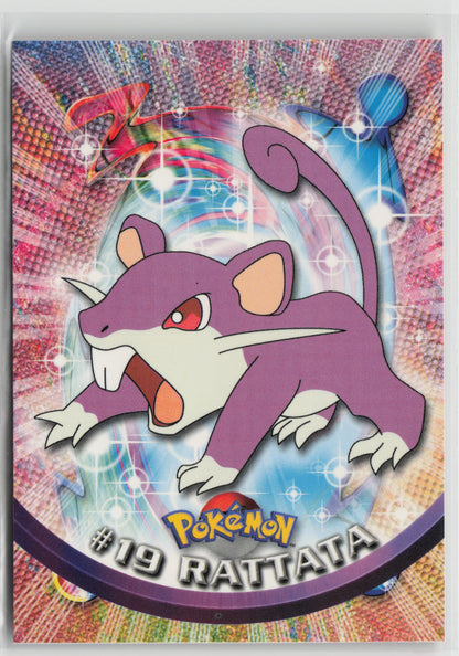 Rattata #19 Topps TV Animation Series 1999 Non-Holo NM