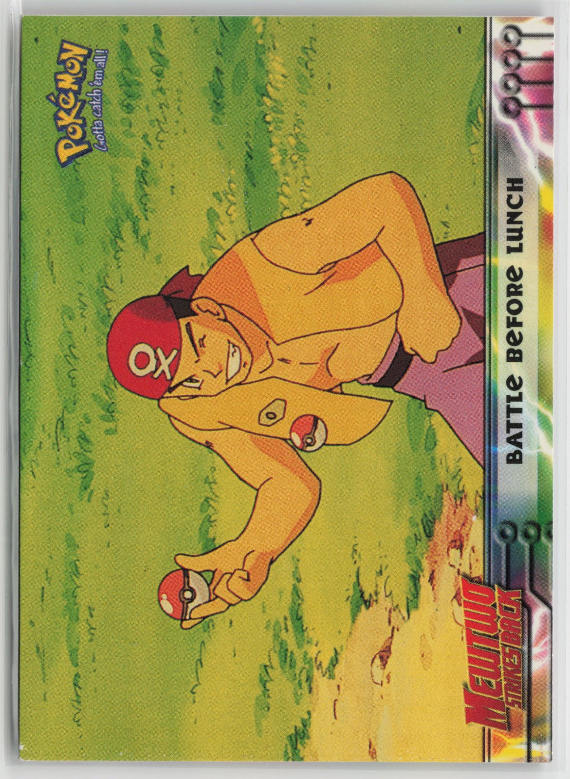 Topps Battle Before Lunch Mewtwo Strikes Back #10 NM