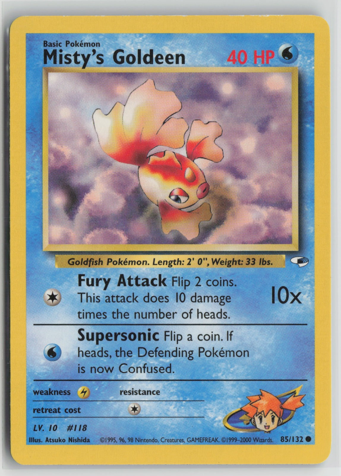 Misty's Goldeen (85) Common G1 085/132 NM