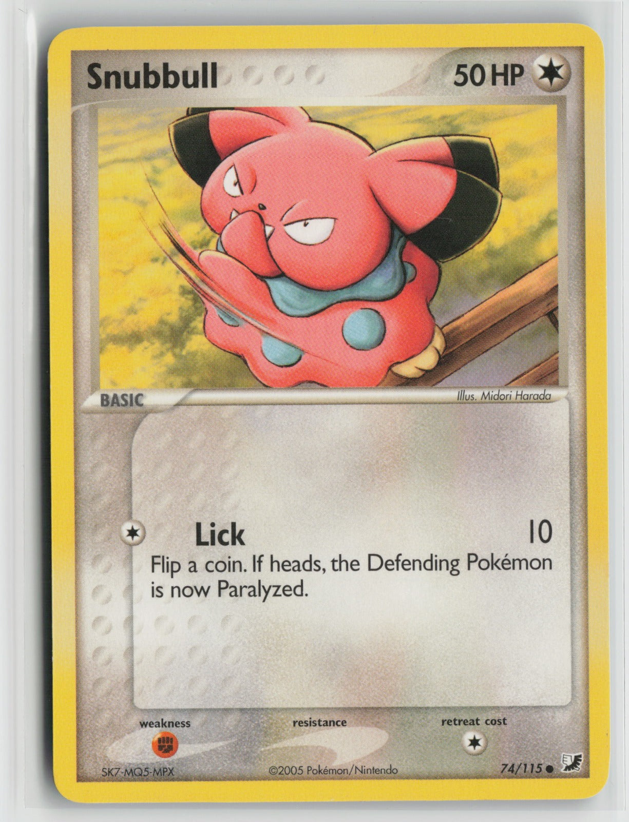 Snubbull Common UF 74/115 DMG