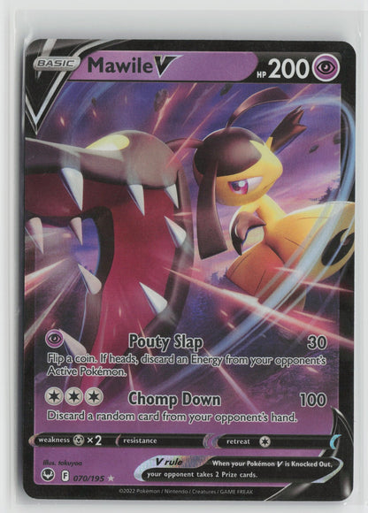 Mawile V Ultra Rare Holo SWSH12 070/195 NM