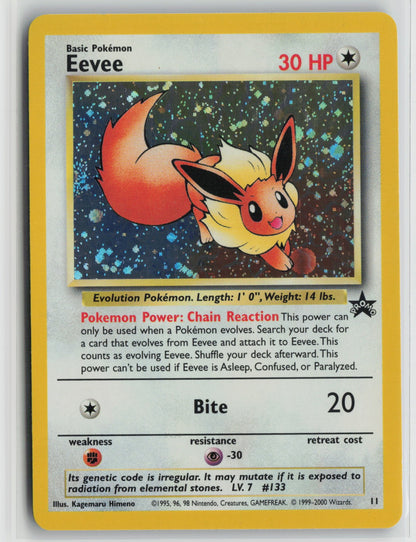 Eevee Promo Holo PR 11/53 NM - Partial Swirl
