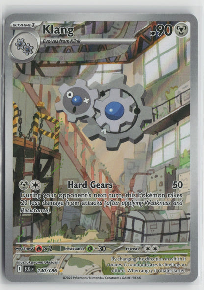 Klang Illustration Rare Holo BLK 140/086 NM