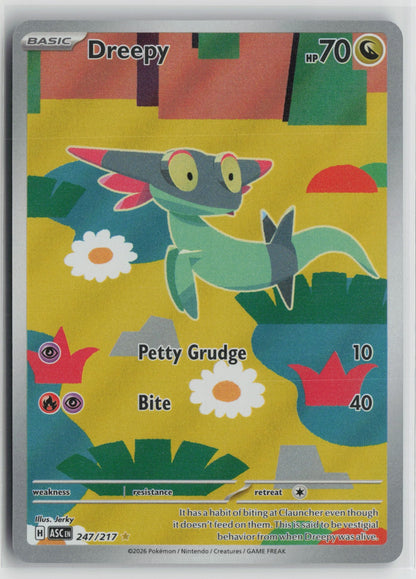 Dreepy - Illustration Rare Holo ASC 247/217 NM