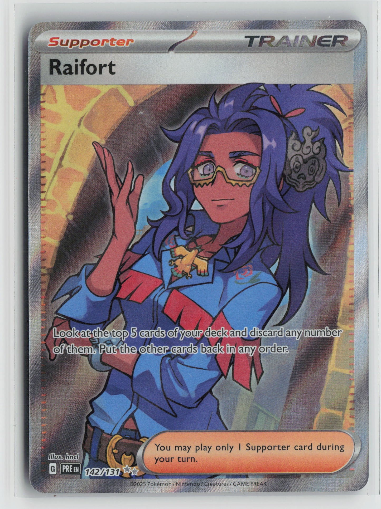 Raifort Ultra Rare SV: Prismatic Evolutions 142/131 NM