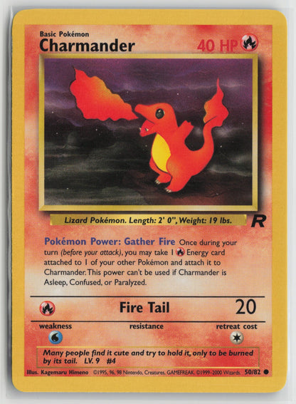 Charmander Common Unlimited TR 50/82 NM