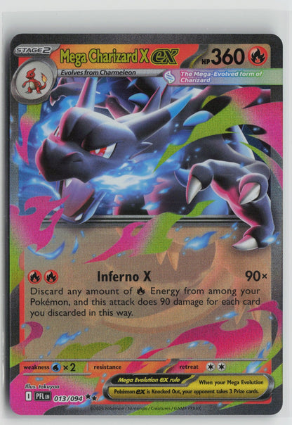Mega Charizard X ex - Double Rare Holo PFL 013/094 NM