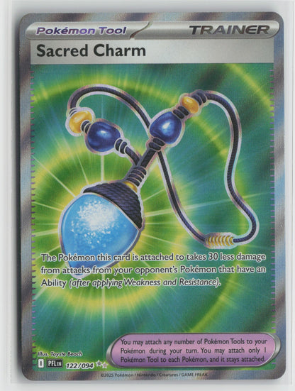 Sacred Charm Ultra Rare Holo PFL 122/094 NM