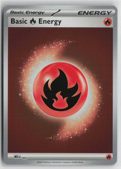 Basic Fire Energy - 002 Common MEE: Mega Evolution Energies 2 NM