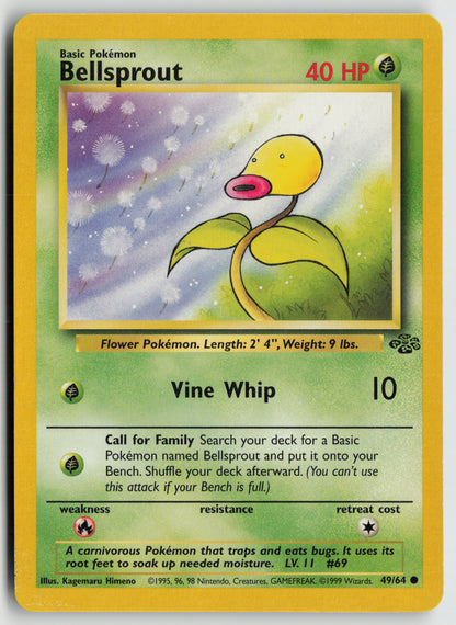 Bellsprout Common Jungle 49/64 MP
