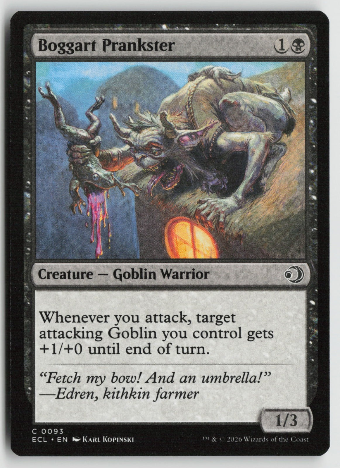 Boggart Prankster C ECL 93 NM