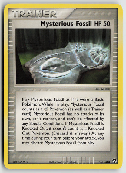 Mysterious Fossil Common Power Keepers 85/108 NM