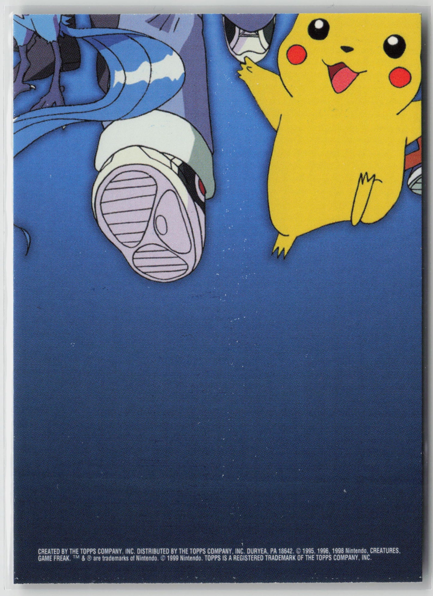 TV12 #23 Ekans/#24 Arbok Topps TV Animation Series 1999 Non-Holo LP (Back)