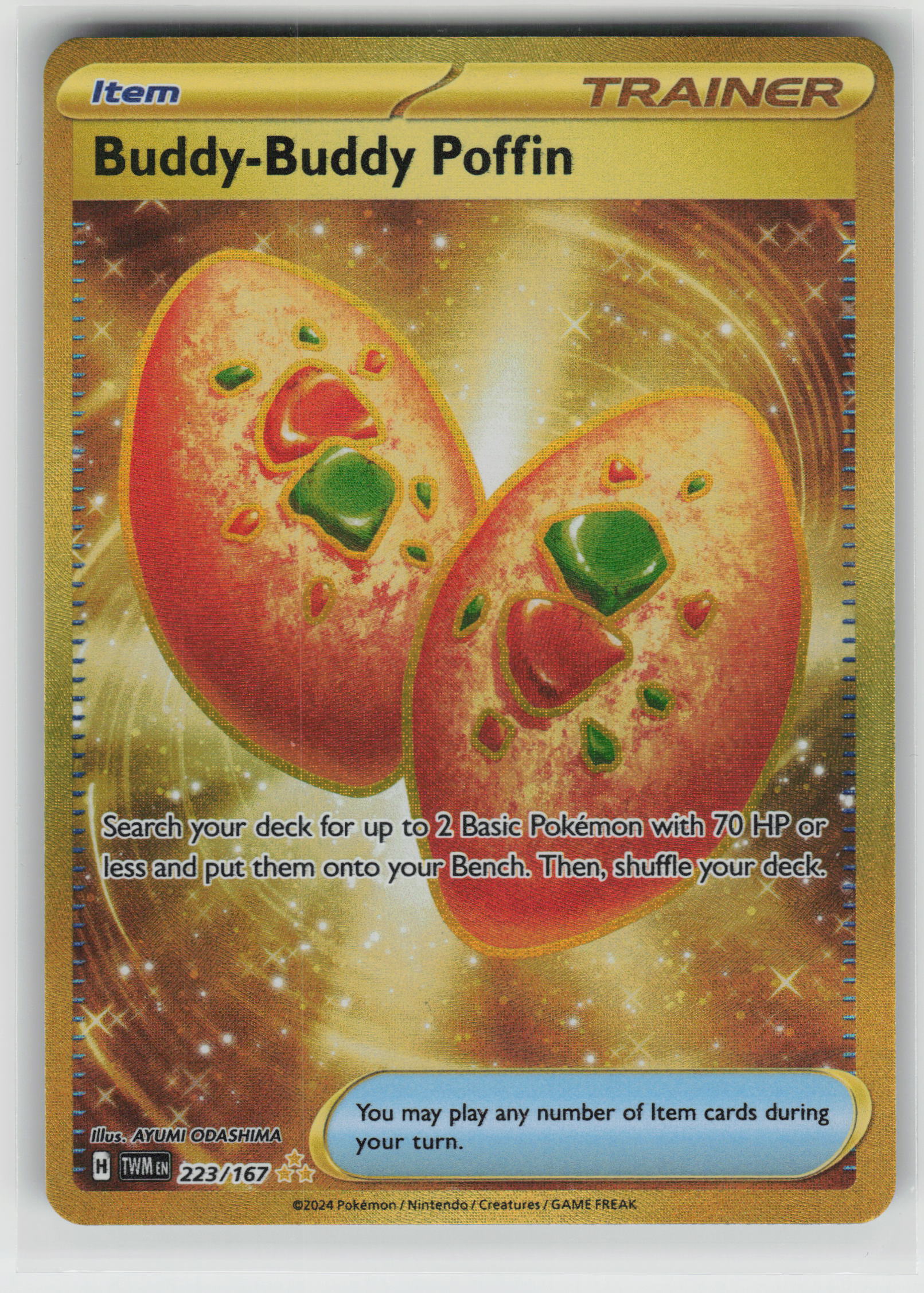 Buddy-Buddy Poffin Hyper Rare SV06: Twilight Masquerade 223/167 NM