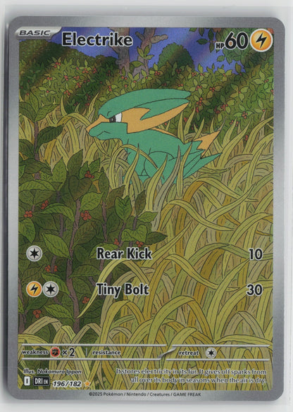 Electrike - Illustration Rare Holo DRI 196/182 NM