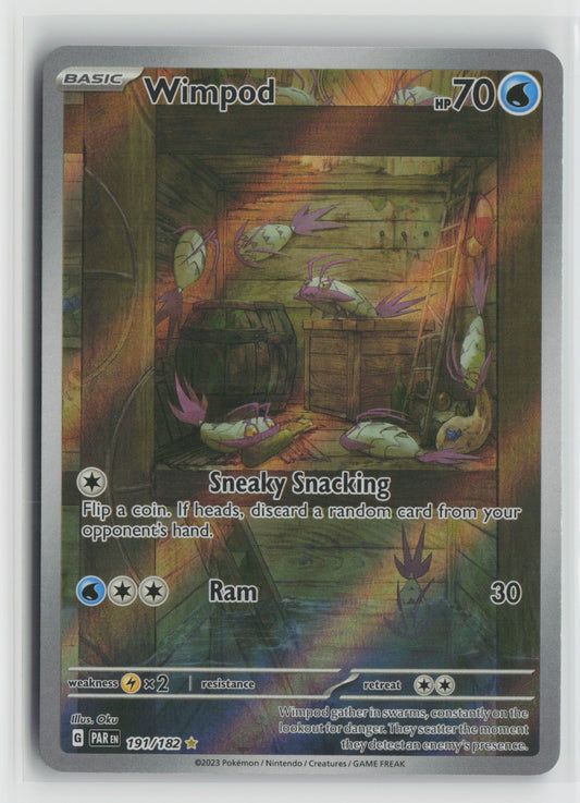 Wimpod - Illustration Rare Holo PAR 191/182 NM