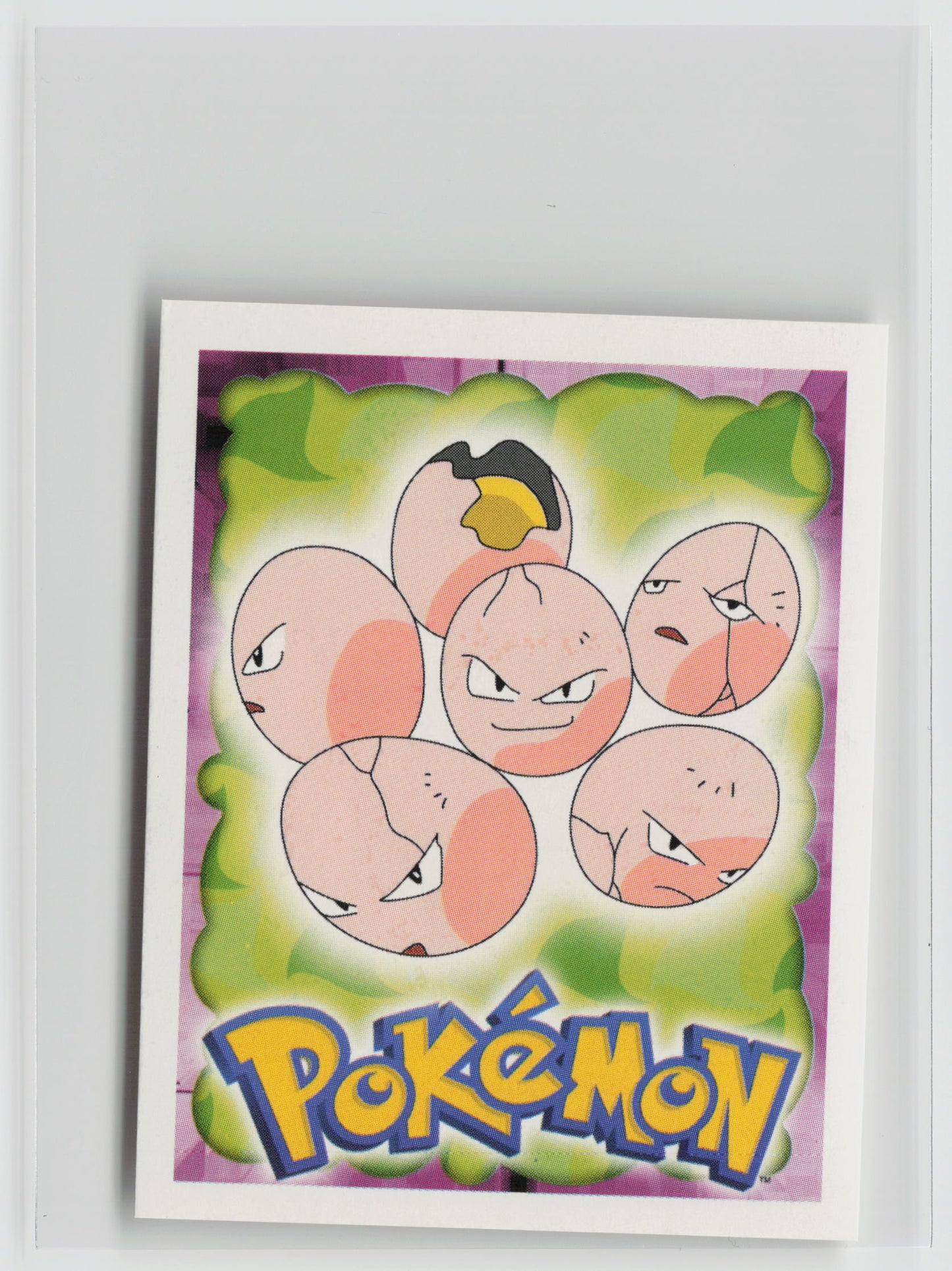 Exeggcute - Merlin Topps Sticker 1999 #102 NM