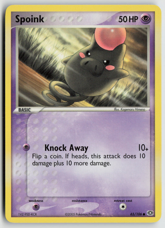 Spoink Common Emerald 65/106 NM