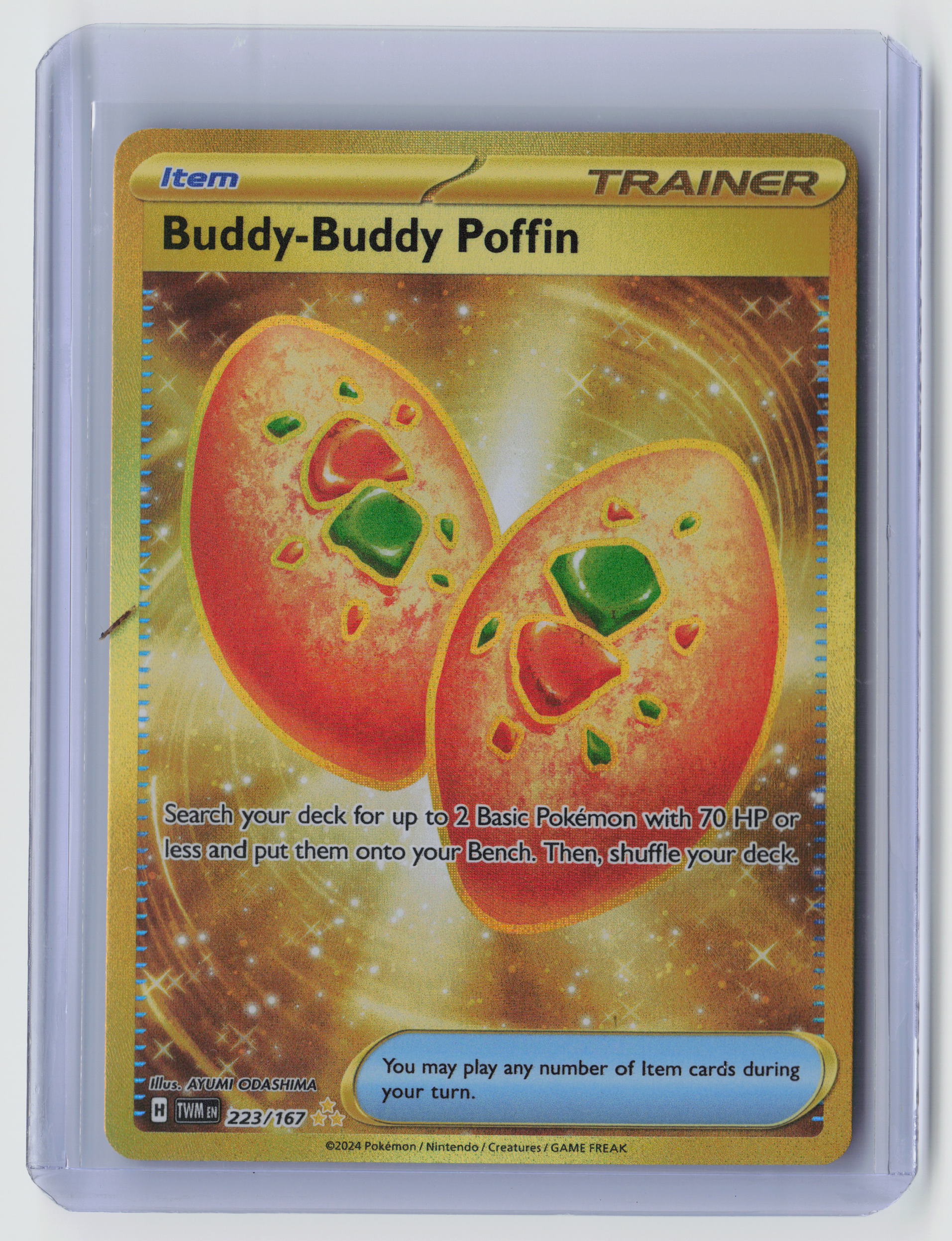 Buddy-Buddy Poffin Hyper Rare SV06: Twilight Masquerade 223/167 NM