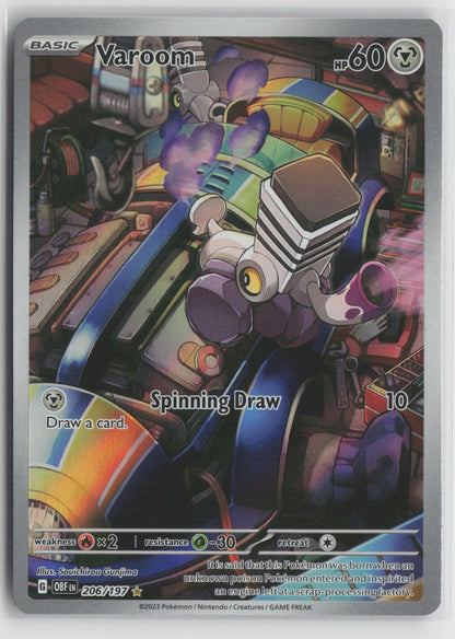 Varoom - Illustration Rare Holo OBF 206/197 NM