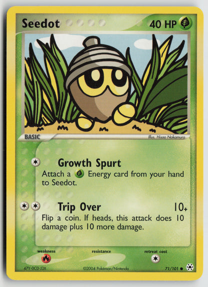 Seedot Common Hidden Legends 71/101 NM
