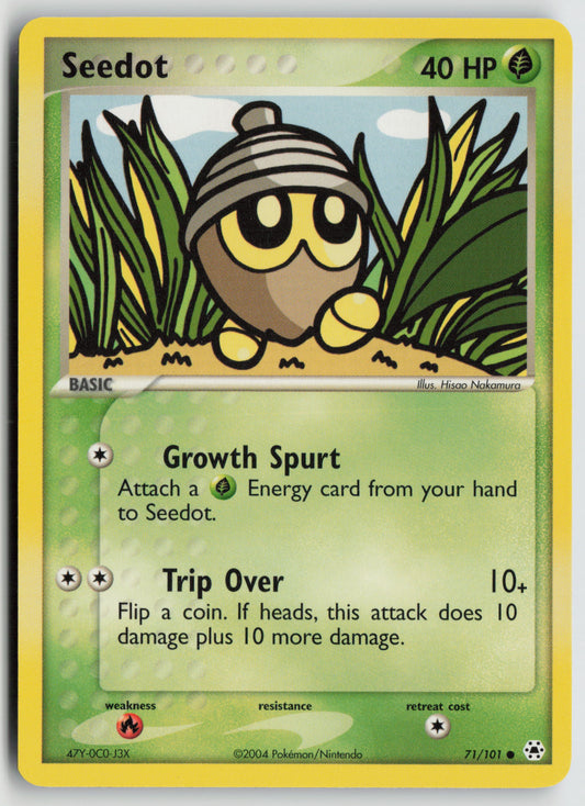 Seedot Common Hidden Legends 71/101 NM