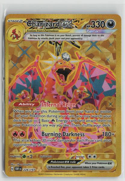 Charizard ex - Hyper Rare Holo OBF 228/197 NM
