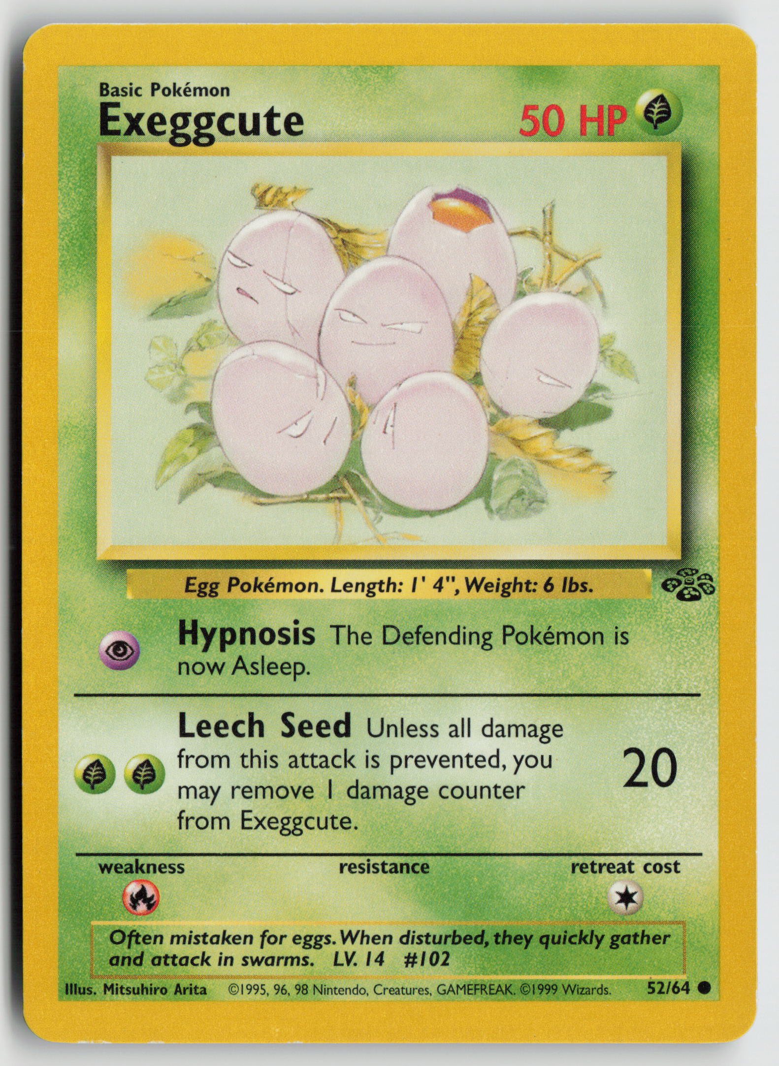 Exeggcute Common Jungle 52/64 MP