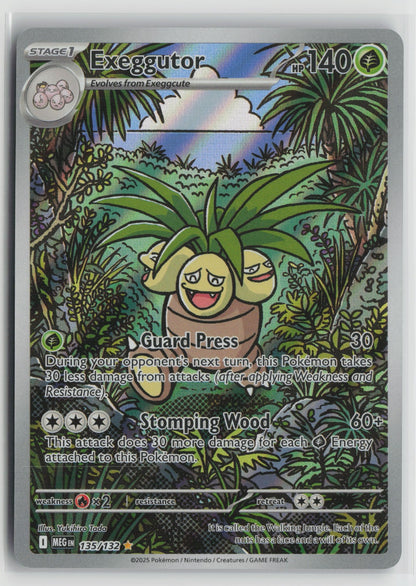 Exeggutor - Illustration Rare Holo MEG 135/132 NM