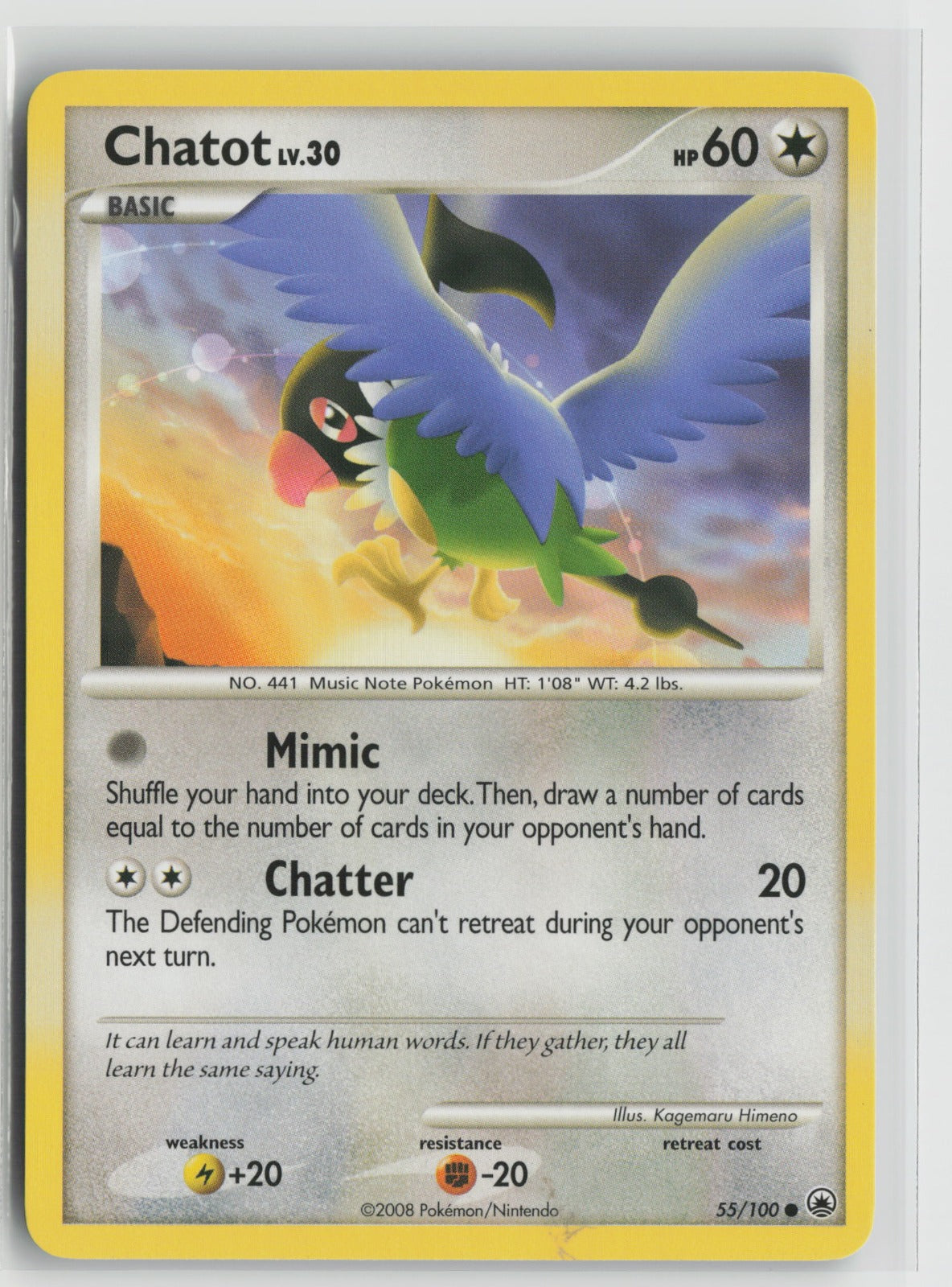 Chatot Common MD 55/100 NM