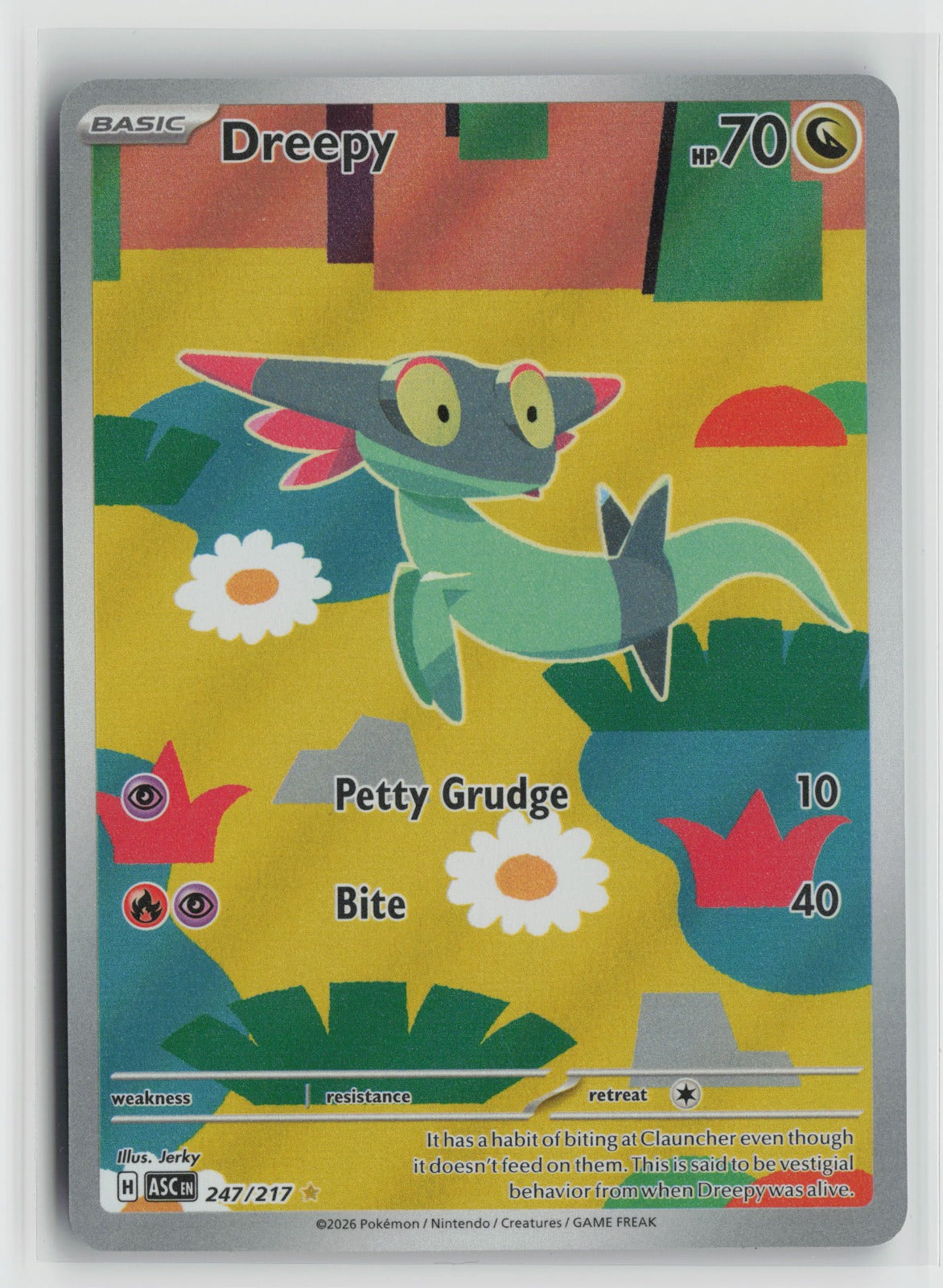 Dreepy - Illustration Rare Holo ASC 247/217 NM