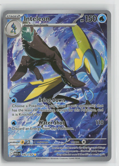 Inteleon - Illustration Rare Holo MEG 142/132 NM
