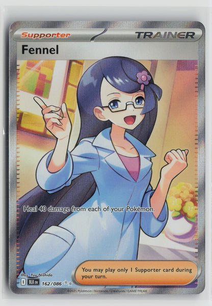 Fennel - Ultra Rare Holo BLK 162/086 NM