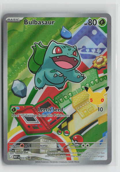 Bulbasaur Promo Holo MEP 037 NM