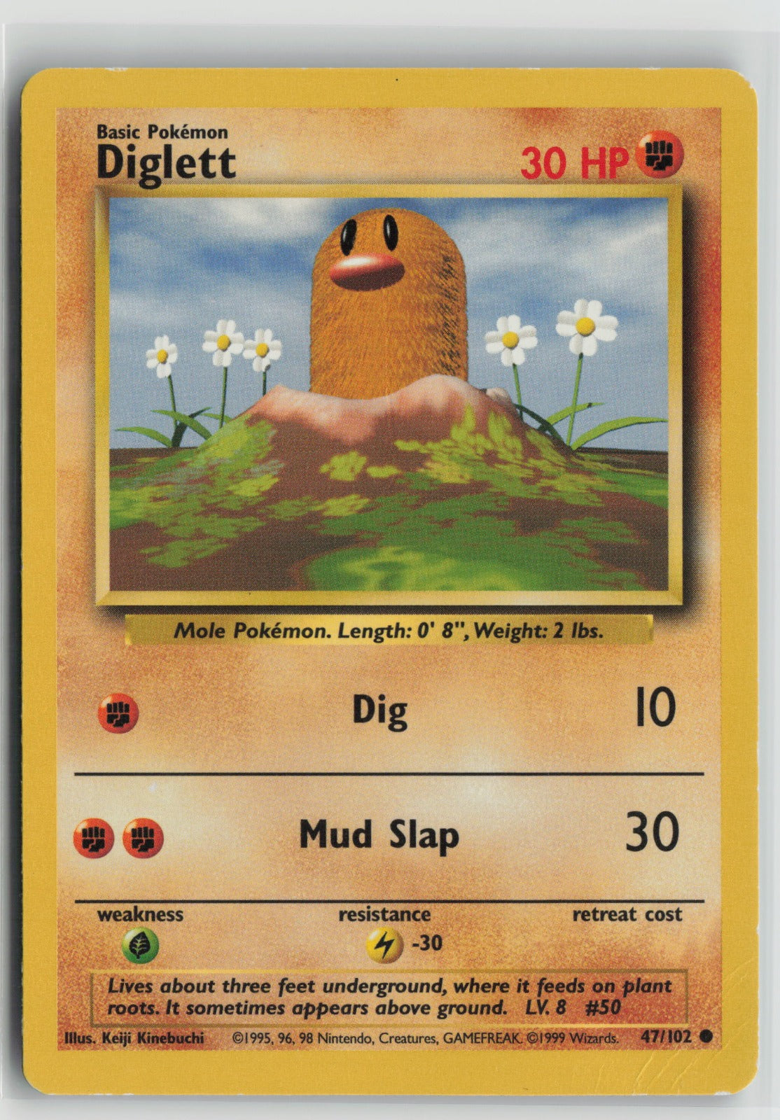 Diglett Common BS 047/102 MP