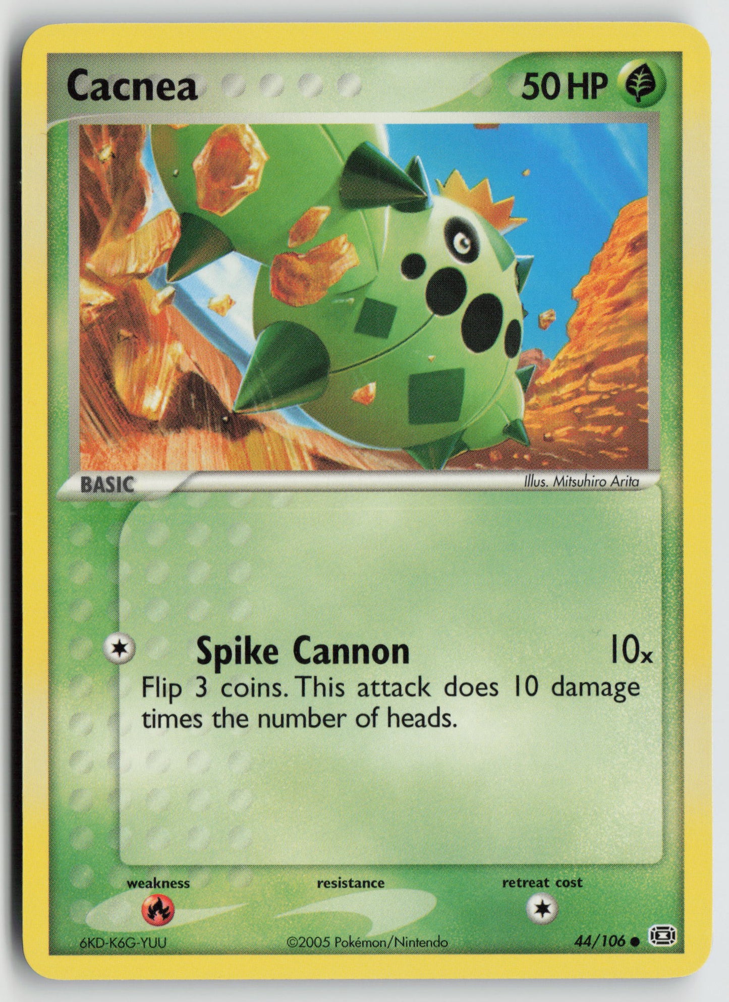 Cacnea Common Emerald 44/106 NM