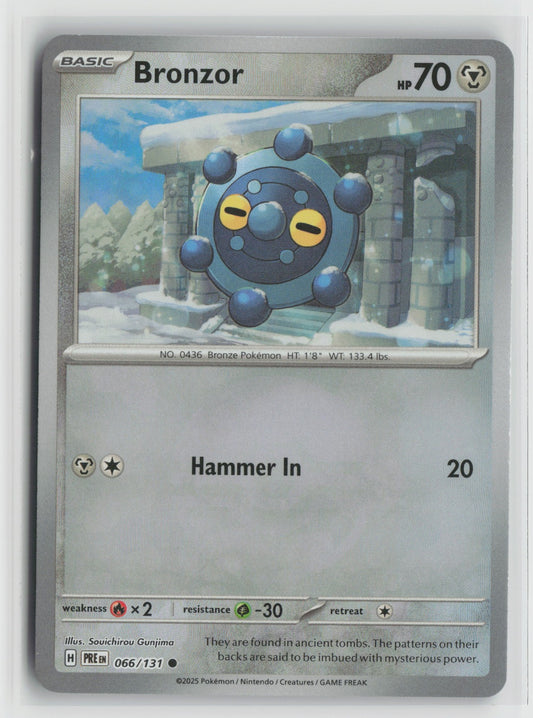 Bronzor (Poke Ball Pattern) Common Holo PRE 066/131 NM