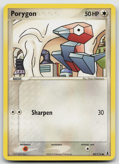 Porygon Common Normal DS 80/113 DMG