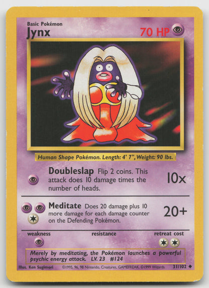 Jynx Uncommon Normal BS 031/102 LP