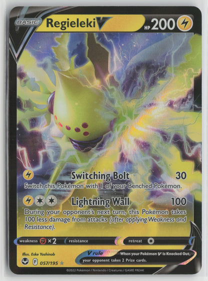 Regieleki V Ultra Rare Holo SWSH12 057/195 NM