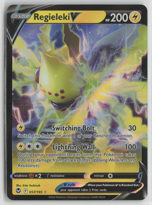 Regieleki V Ultra Rare Holo SWSH12 057/195 NM