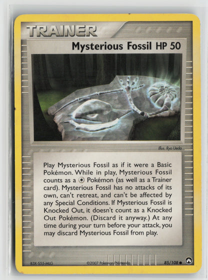 Mysterious Fossil Common PK 85/108 LP