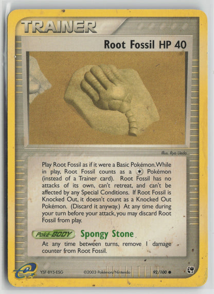 Root Fossil Common SS 92/100 DMG