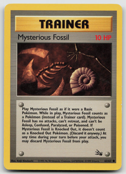 Mysterious Fossil Common Unlimited FO 62/62 DMG