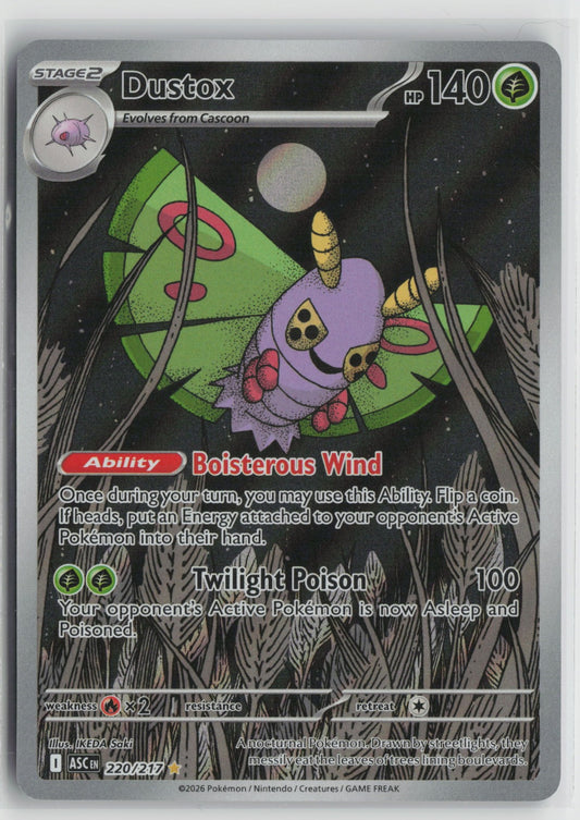 Dustox - Illustration Rare Holo ASC 220/217 NM