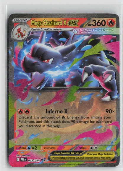 Mega Charizard X ex - Double Rare Holo PFL 013/094 NM